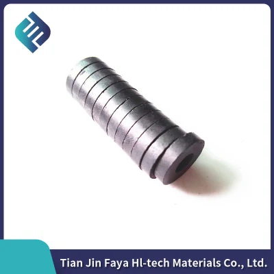 Magnete in ferrite legato a iniezione a forma speciale personalizzato prodotto in Cina