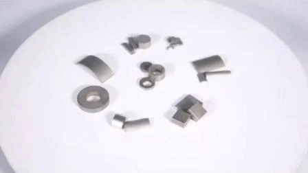 Materiale industriale con magnete a disco rotondo grande in ferrite super magnetica
