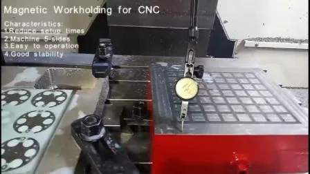 Mandrini magnetici permanenti di bloccaggio CNC di dimensioni personalizzate per fresatura